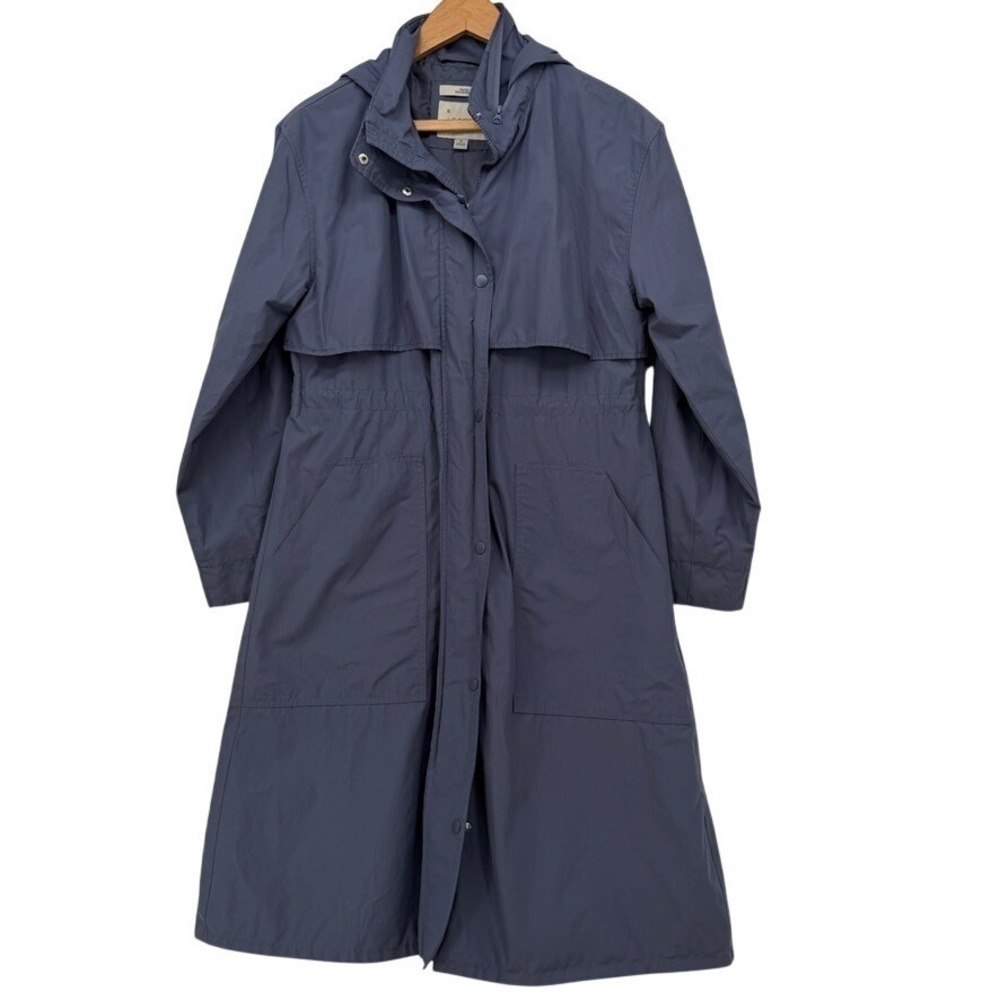 A New Day‎ Water Resistant Lightweight Trench Jacket Longline Waist Cinch Sz S
